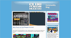 Desktop Screenshot of community.clubpenguinaccess.com
